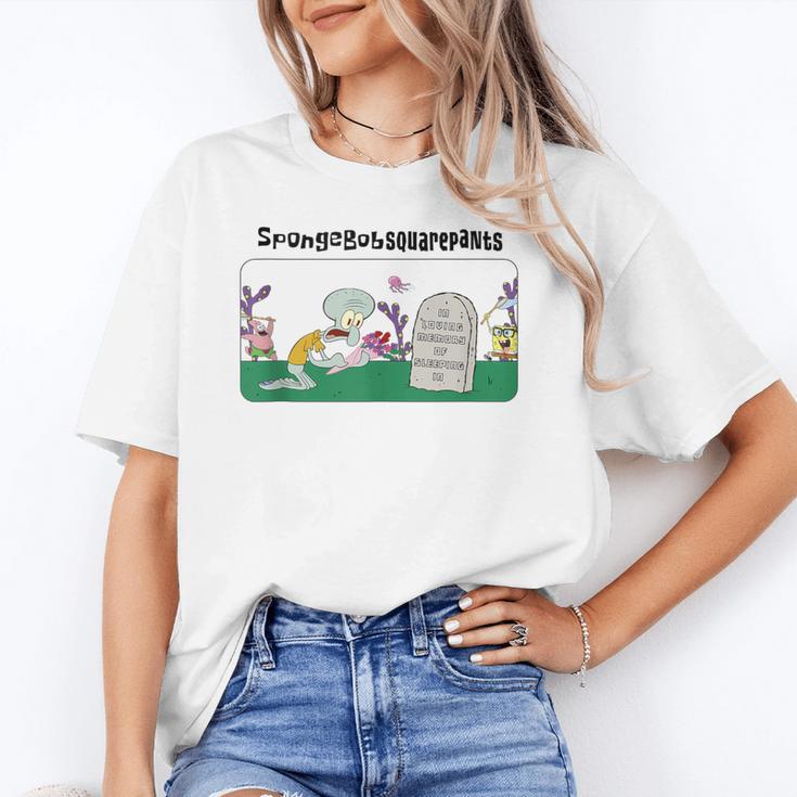 SpongeBob SquarePants In Loving Memory Of Sleeping In Unisex T-Shirt