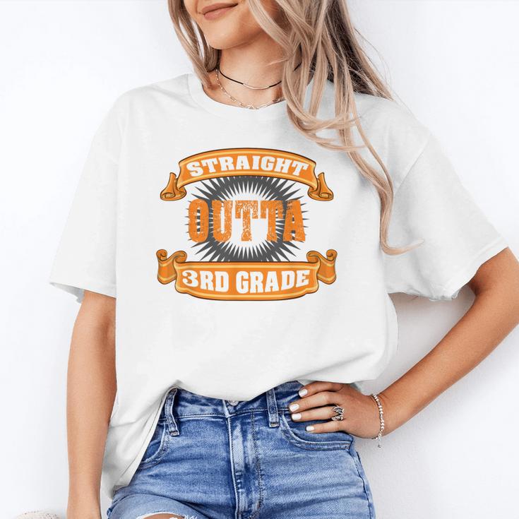 Straight Outta 3rd GradeShirt Third Graduation Boys Girls Unisex T-Shirt