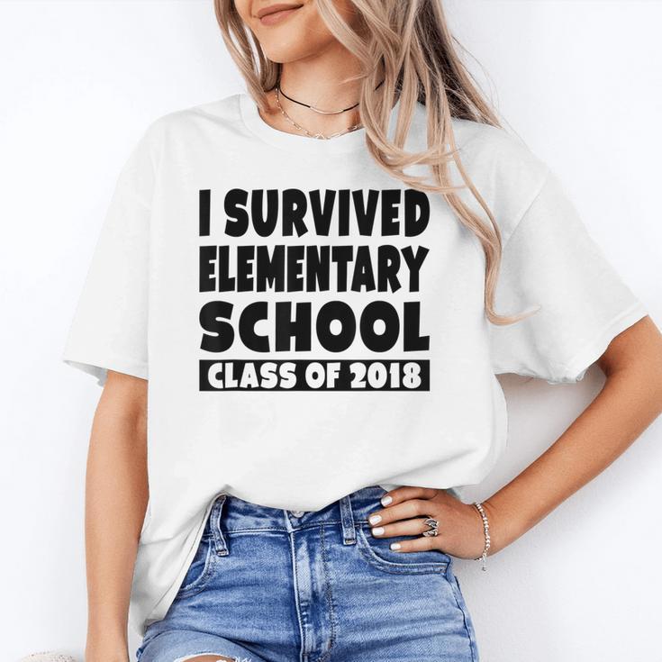 I Survived Elementary School Class Of 2018 Graduation Shirt Unisex T-Shirt