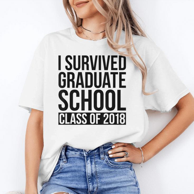 I Survived Graduate School Class Of 2018 Graduation Unisex T-Shirt