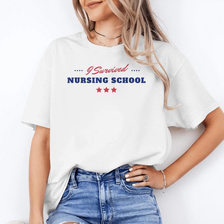 Survived Nursing School Graduation Student Unisex T-Shirt