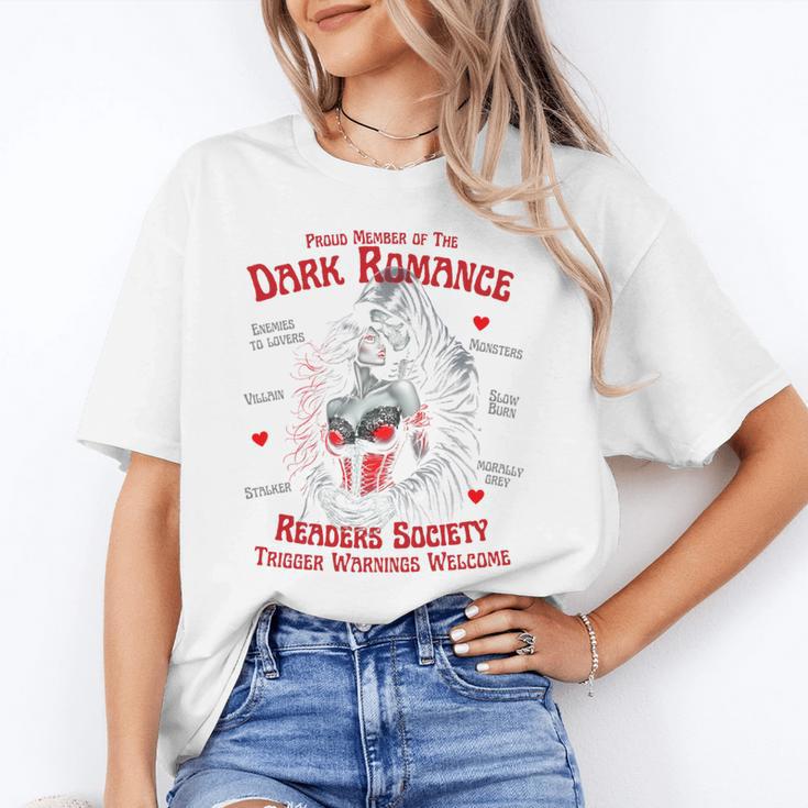 Trigger Warning Book Lover Dark Romance Smut Reader Unisex T-Shirt