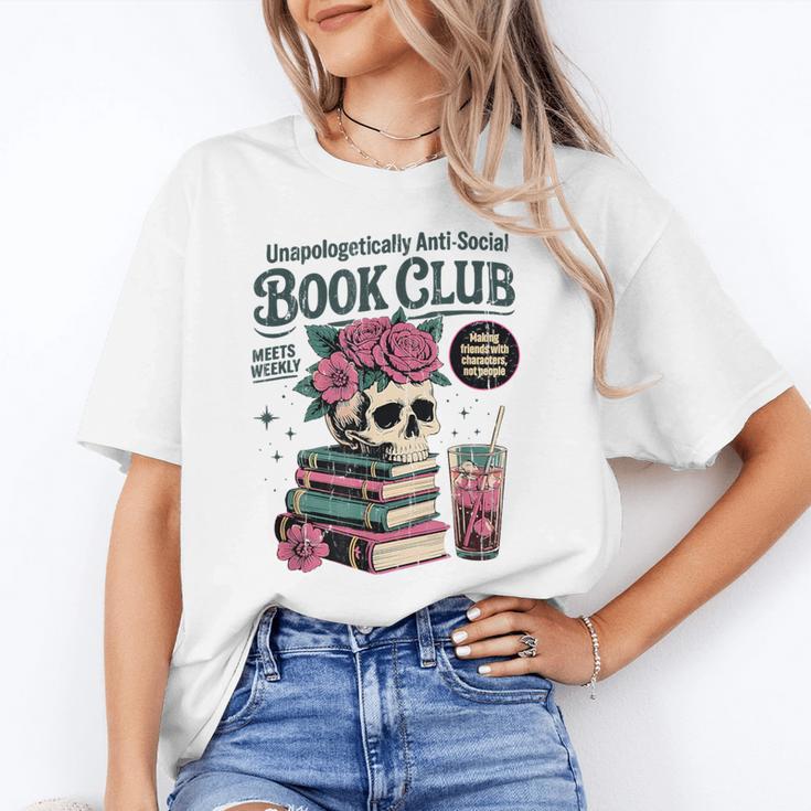 Unapologetically Anti Social Book Club Unisex T-Shirt