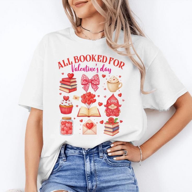 Valentines Reading Book Lover All Booked For Valentine's Day Unisex T-Shirt Valentines Reading Book Lover All Booked For Valentine's Day Unisex T-Shirt