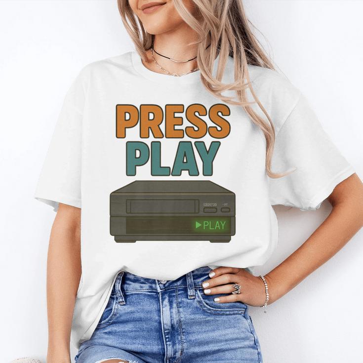 VHS Cassette Retro Analog Nostalgia Theme Premium Unisex T-Shirt VHS Cassette Retro Analog Nostalgia Theme Premium Unisex T-Shirt