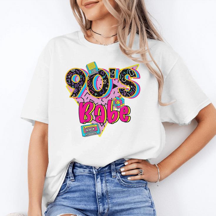 Vintage 90's Babe Party Back To 90s Cassette Nostalgia Premium Tri-Blend Unisex T-Shirt