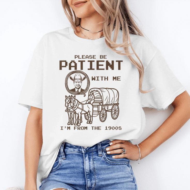 Vintage Biden Please Be Patient With Me I'm From The 1900s Unisex T-Shirt