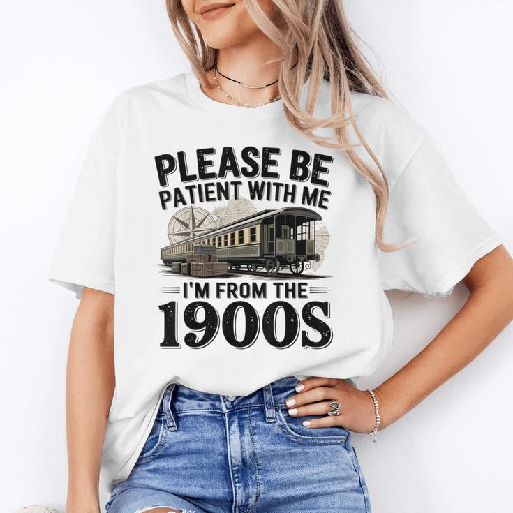 Vintage Be Patient With Me I'm From The 1900s Steam Train Unisex T-Shirt Vintage Be Patient With Me I'm From The 1900s Steam Train Unisex T-Shirt