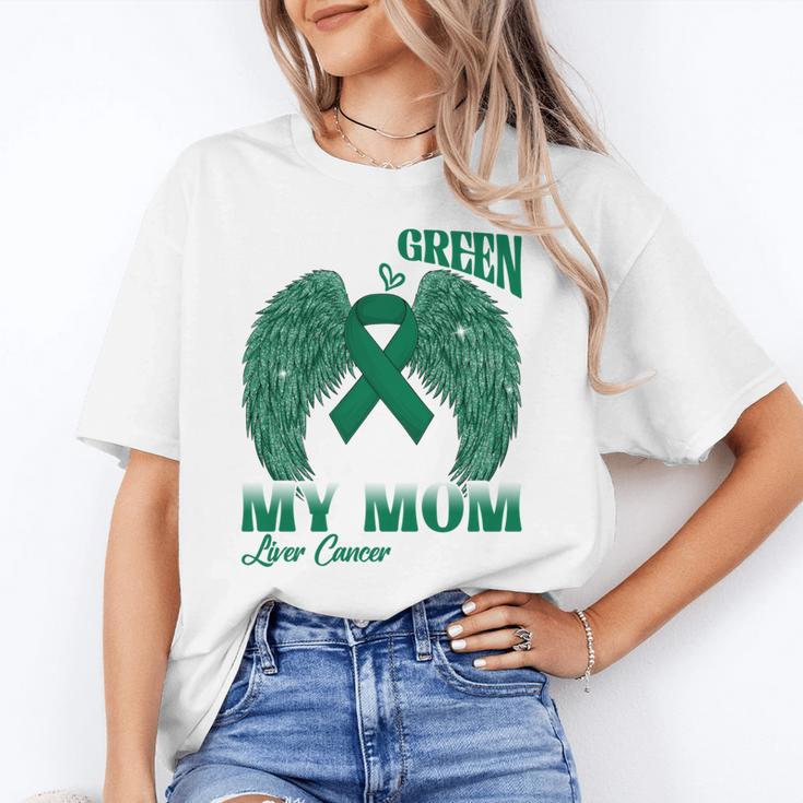 I Wear Green In Memory Of My Mom Liver Cancer Awareness Day Unisex T-Shirt I Wear Green In Memory Of My Mom Liver Cancer Awareness Day Unisex T-Shirt