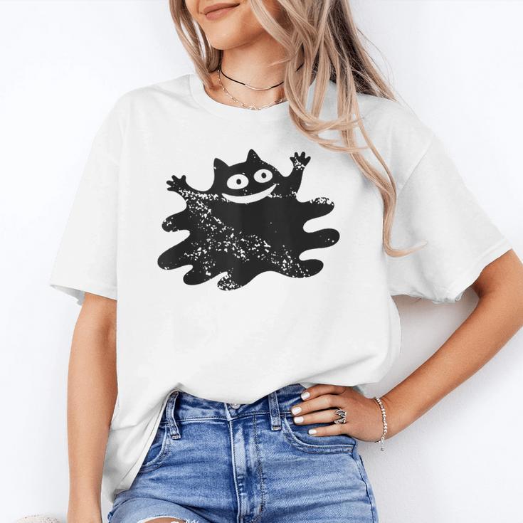 Yk2 Grunge Scary Cat With Tail Tomboy 90s Nostalgia Indie Unisex T-Shirt