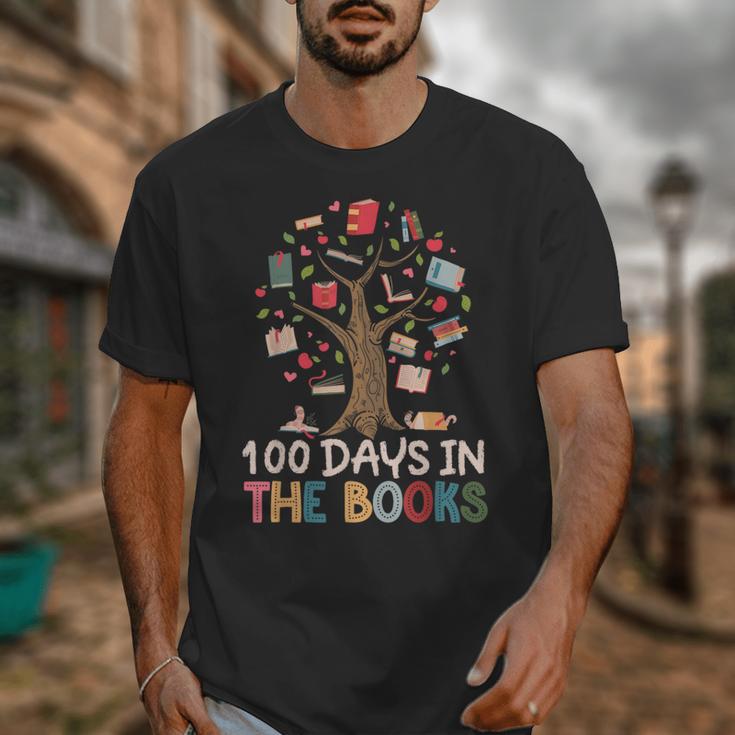 100 Days In The Books Reading Teacher Cute Book Lover Unisex T-Shirt