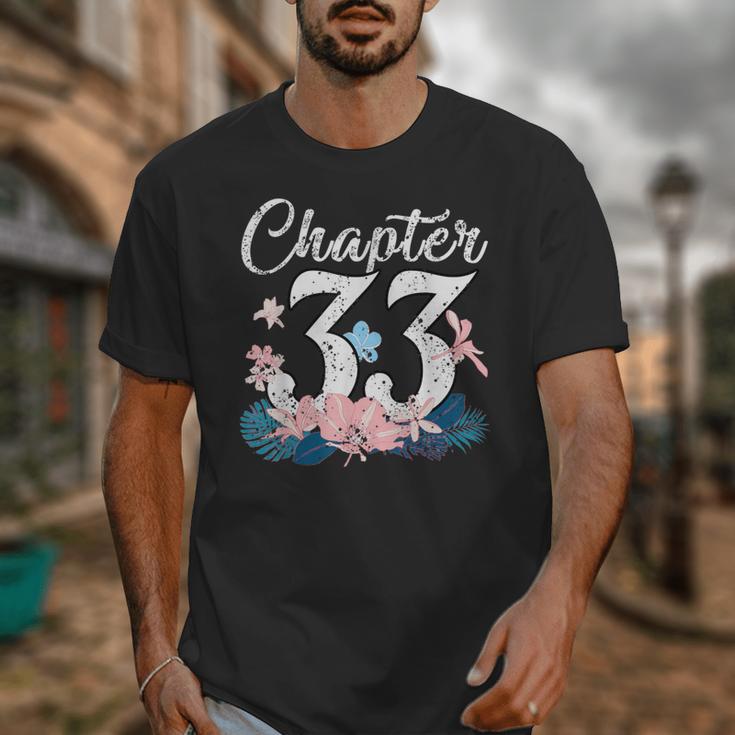 1988 Happy Birthday Chapter 33 Year Old Women Book Lover Unisex T-Shirt