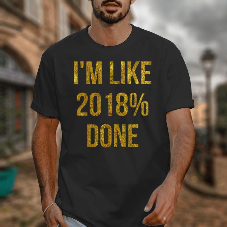 2018 Done High School Senior Graduation New Years Eve Shirt Unisex T-Shirt