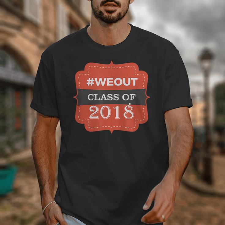 We Out 2018 Graduation Shirts Unisex T-Shirt