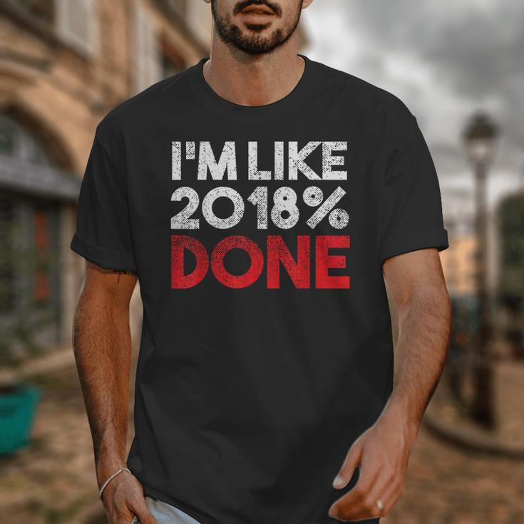 2018 Percent Done Senior Graduation Shirt Unisex T-Shirt