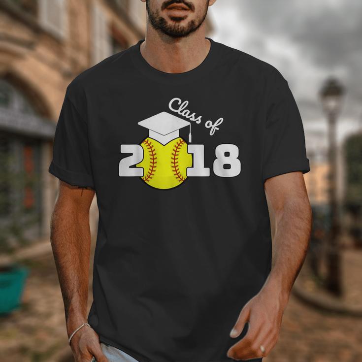2018 Softball Senior Graduation Shirt For Girls Grad Unisex T-Shirt