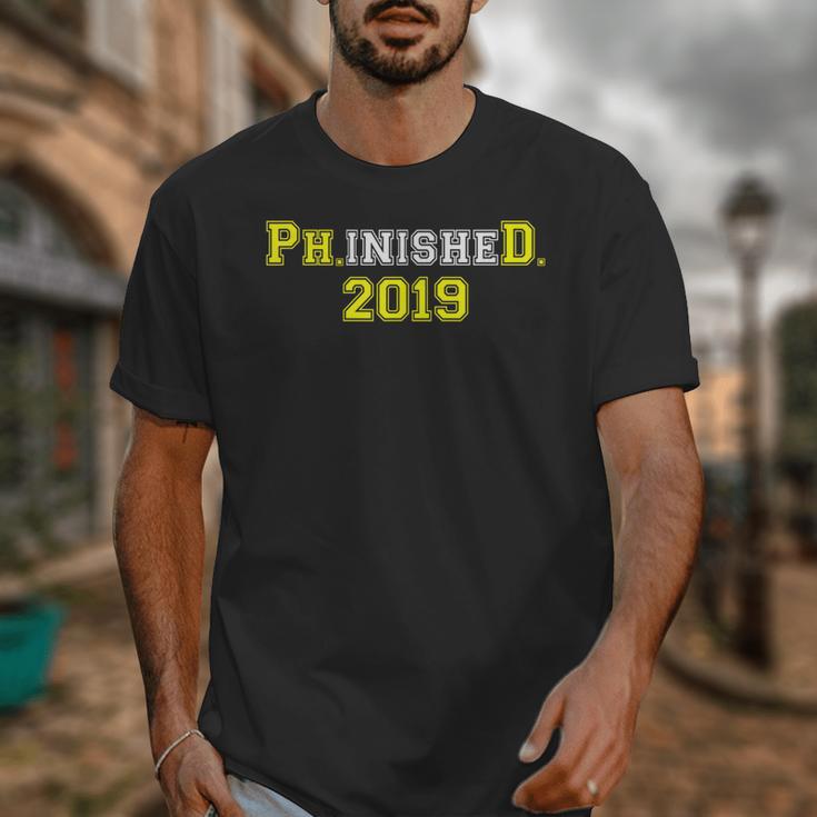 2019 PhinisheD Graduation Ph D College Phinished Unisex T-Shirt