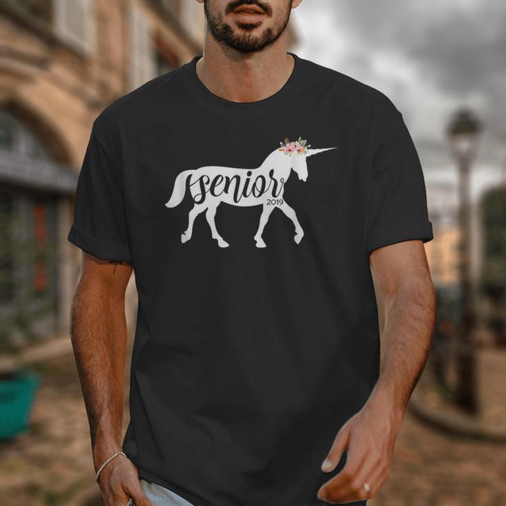 2019 Senior Unicorn Shirt Graduation High School College Unisex T-Shirt