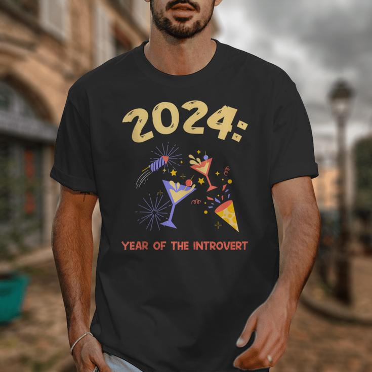 2024 Year Of The Introvert New Year Adventures Unisex T-Shirt 2024 Year Of The Introvert New Year Adventures Unisex T-Shirt