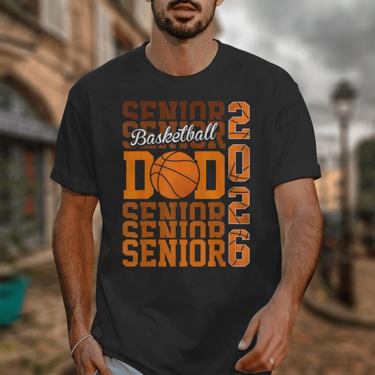 2026 Basketball Senior Dad Graduation Matching Family Unisex T-Shirt