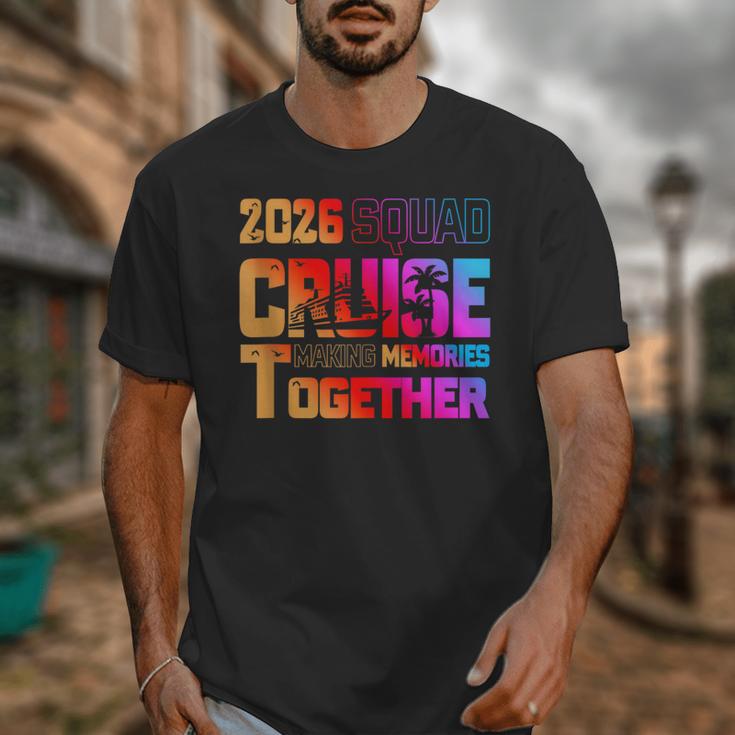 2026 Cruise Squad Making Memory Together Family Vacation Unisex T-Shirt 2026 Cruise Squad Making Memory Together Family Vacation Unisex T-Shirt