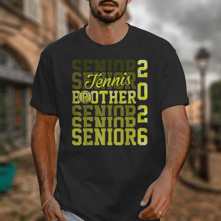 2026 Tennis Senior Brother Graduation Matching Family Unisex T-Shirt