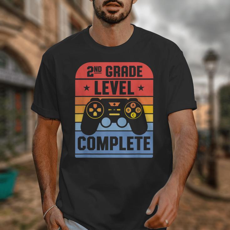2nd Grade Level Complete Graduation Student Video Gamer Unisex T-Shirt
