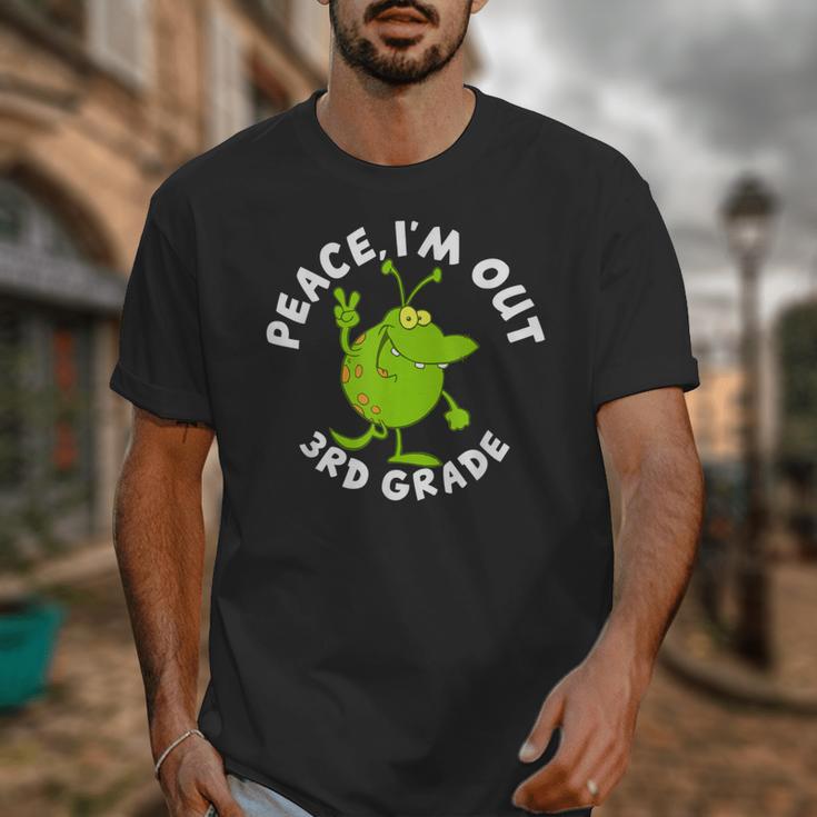 3rd Grade Graduation Promotion Peace I'm Out Last Day Unisex T-Shirt