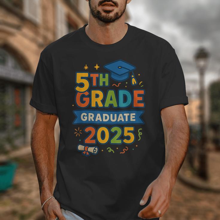 5th Grade Graduation 2025 Graphic – Class Of 2025 Theme Unisex T-Shirt