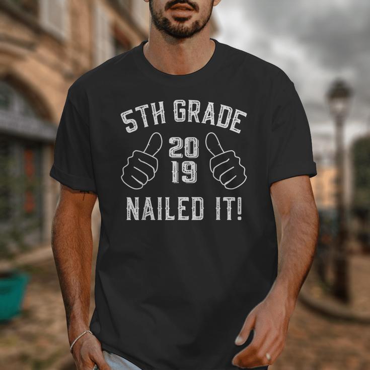 5th Grade Nailed It 2019 Graduation Unisex T-Shirt