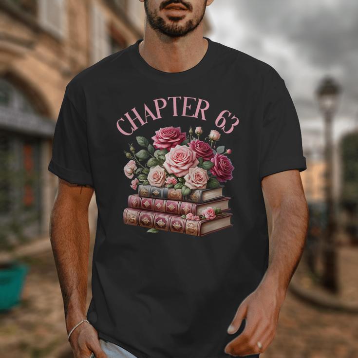 63rd Birthday Chapter 63 Birthday Shirt Women Book Lover Unisex T-Shirt