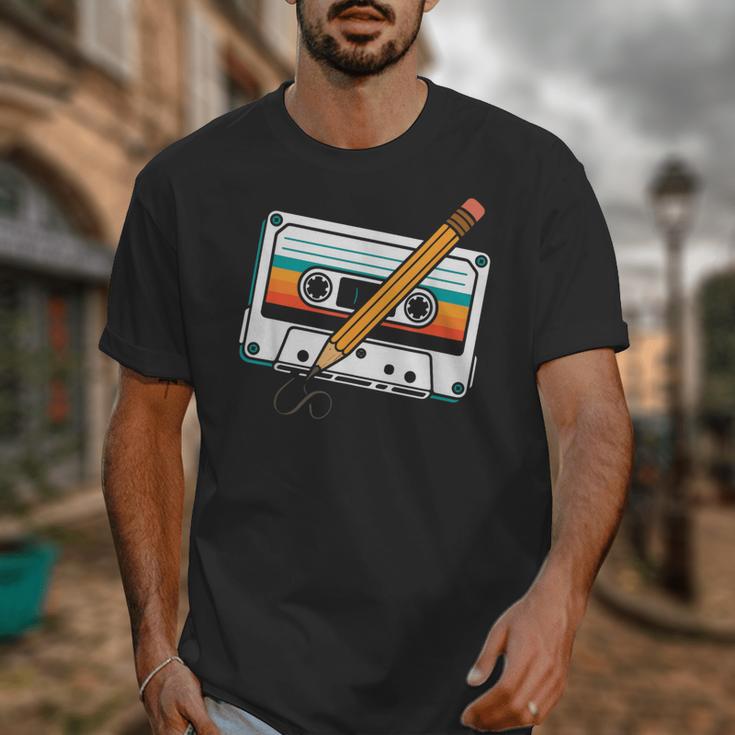 80 S 80s 90s Cassette Tape Nostalgia Retro Band Unisex T-Shirt