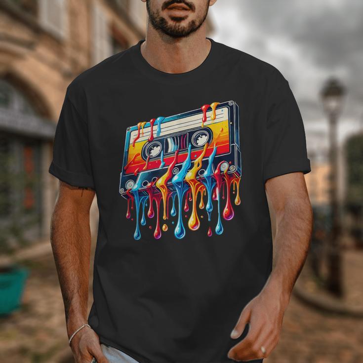 80s 90s Retro Party Costume Nostalgia Cassette Unisex T-Shirt
