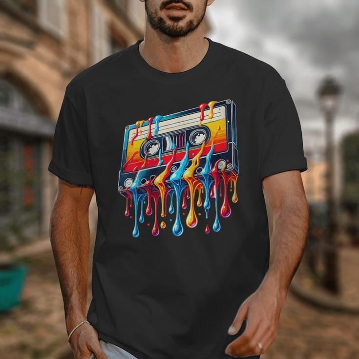 80s 90s Retro Party Costume Nostalgia Cassette Unisex T-Shirt