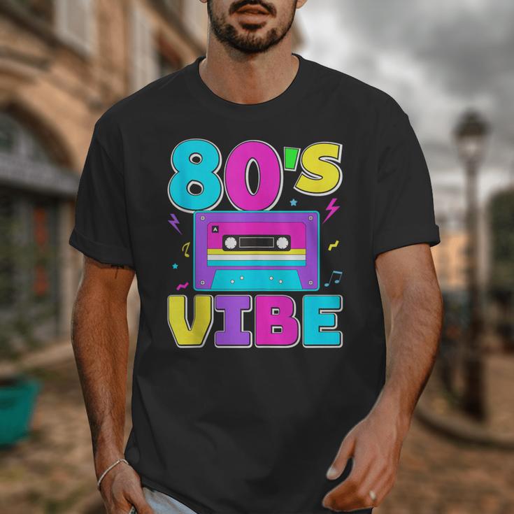 80's Vibe Retro Style Cassette Tape Nostalgia 1980s Party Unisex T-Shirt 80's Vibe Retro Style Cassette Tape Nostalgia 1980s Party Unisex T-Shirt