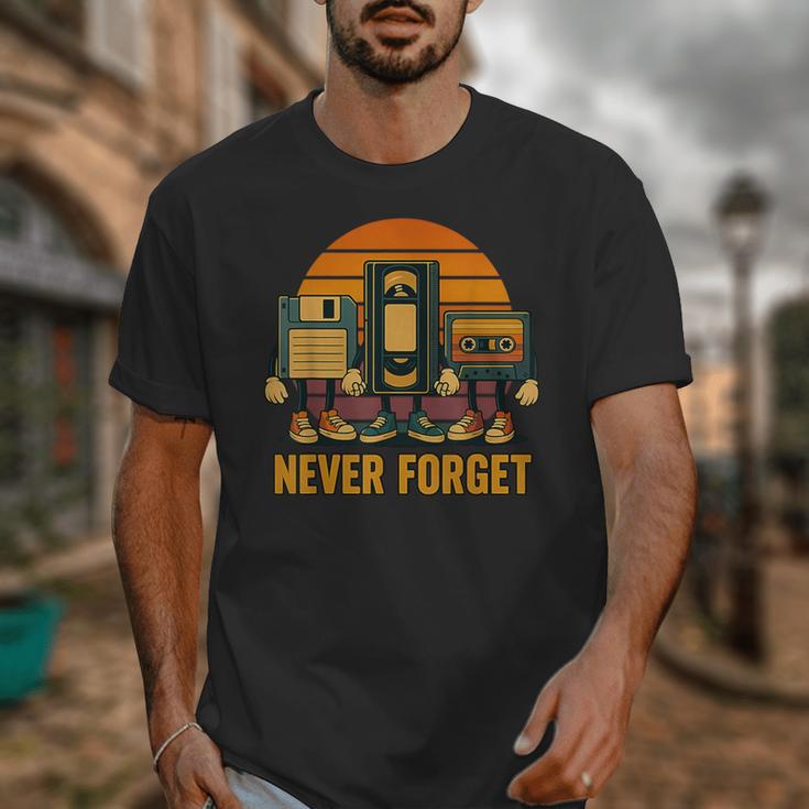 90s Nostalgia Never Forget Retro Unisex T-Shirt