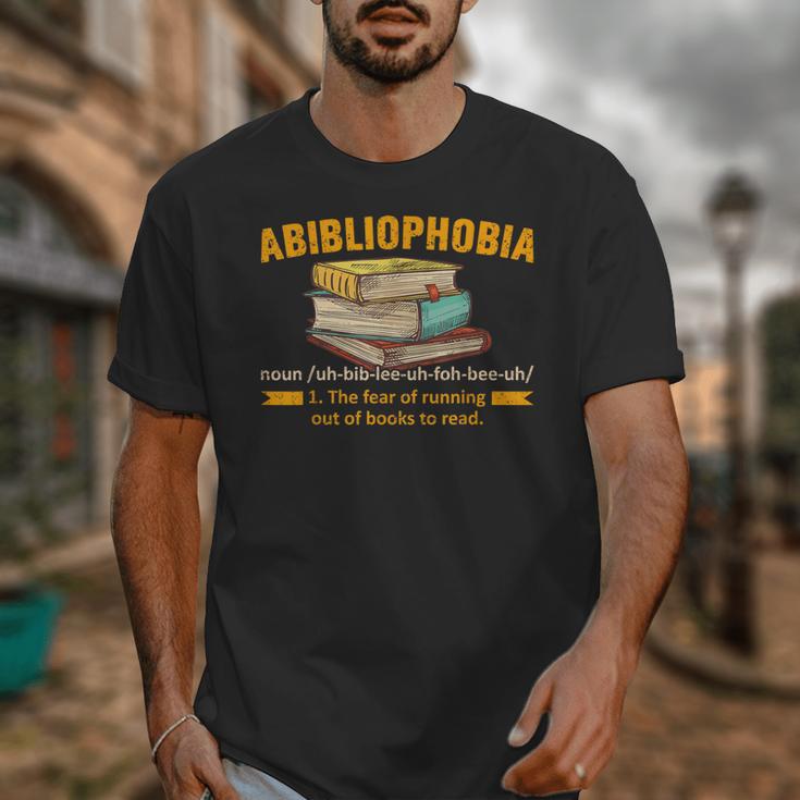 Abibliophobia Perfect For Young Book Lover Bookworm Reader Unisex T-Shirt Abibliophobia Perfect For Young Book Lover Bookworm Reader Unisex T-Shirt
