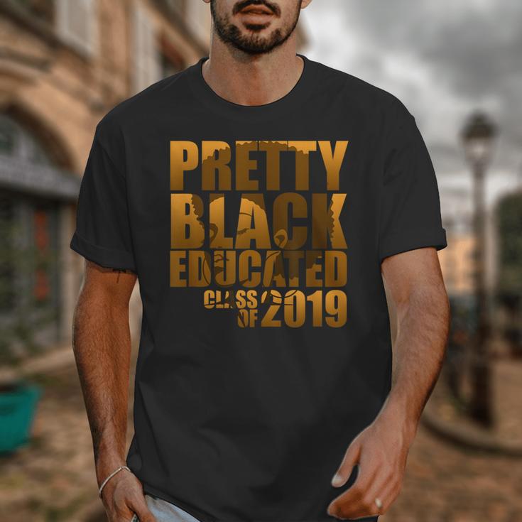 African American Girl Graduation Shirt Senior 2019 Unisex T-Shirt