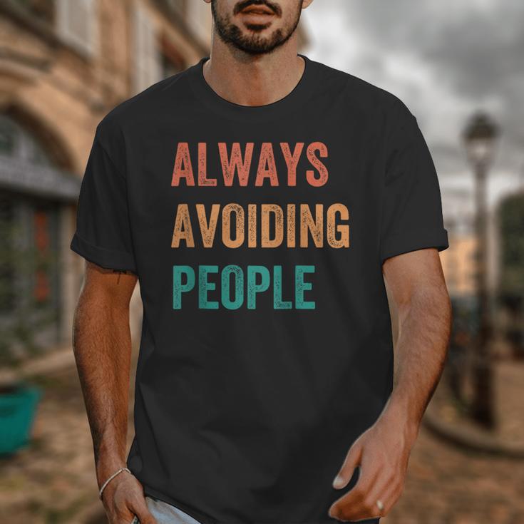 Always Avoiding People Shy Introvert Unisex T-Shirt Always Avoiding People Shy Introvert Unisex T-Shirt