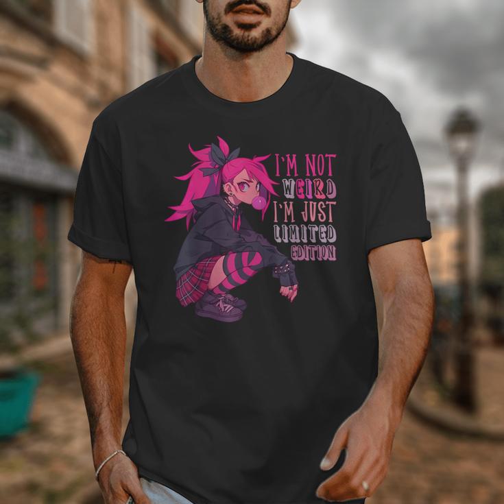 Anime Girl I'm Not Weird Just Limited Edition Introvert Goth Unisex T-Shirt