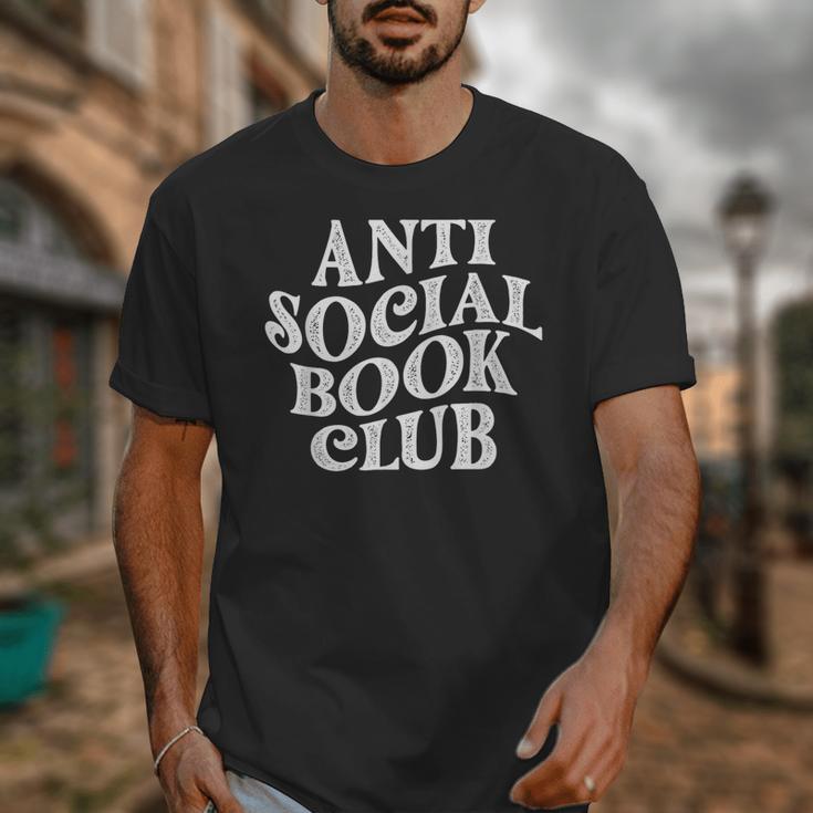 Anti Social Book Club Book Lover Reading Bookworm Reader Unisex T-Shirt Anti Social Book Club Book Lover Reading Bookworm Reader Unisex T-Shirt