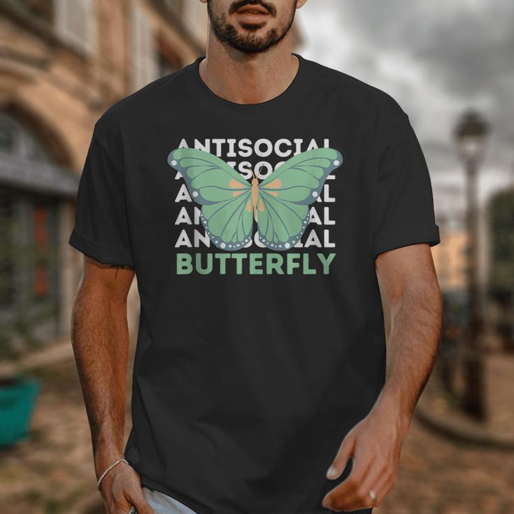 Anti-Social Introvert Butterfly Unisex T-Shirt