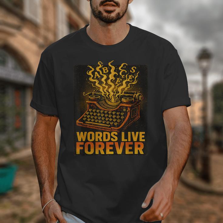 Antiques Collector Writing Retro Nostalgia Curiosity Unisex T-Shirt