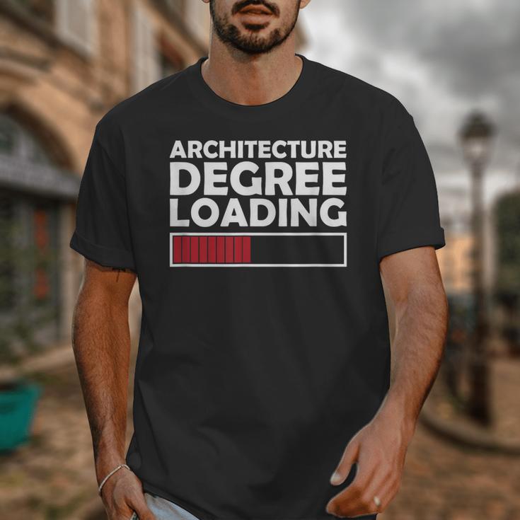 Architecture Degree Loading Graduation Student Unisex T-Shirt