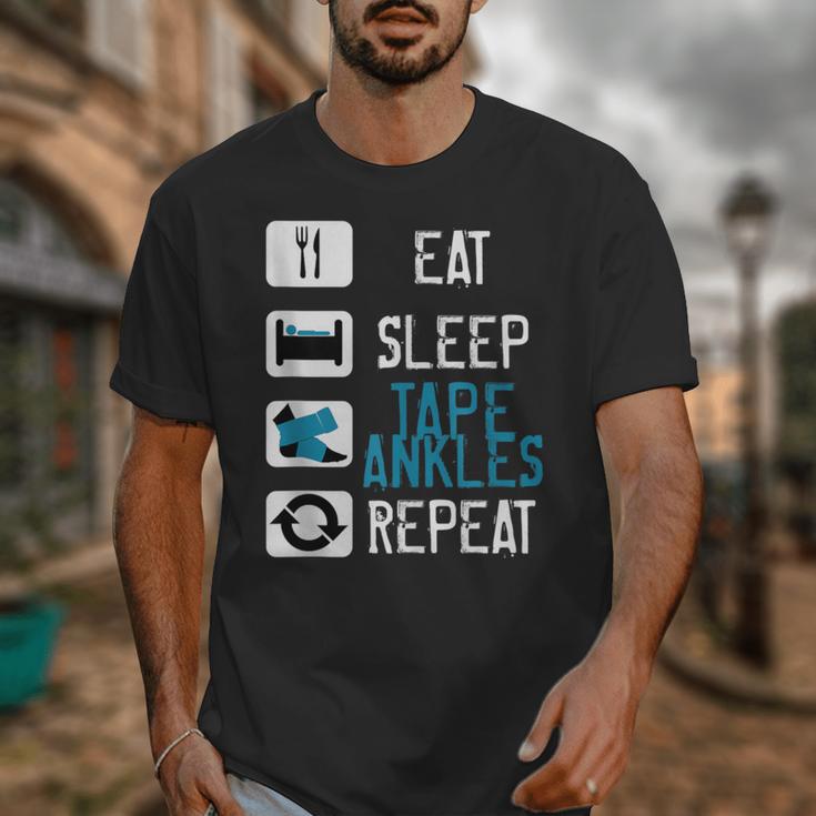 Athletic Trainer Eat Sleep Tape Ankles Graduation Unisex T-Shirt
