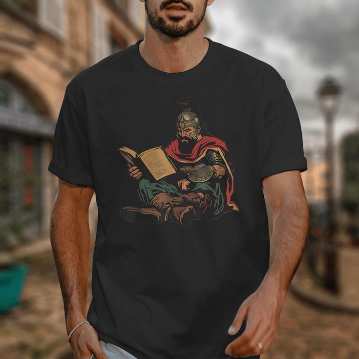 Attila The Hun Reading A Book Unisex T-Shirt