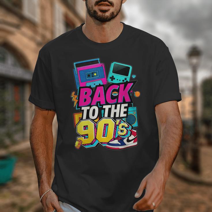 Back To The 90s Nostalgia Cassette Game Console Boombox Unisex T-Shirt