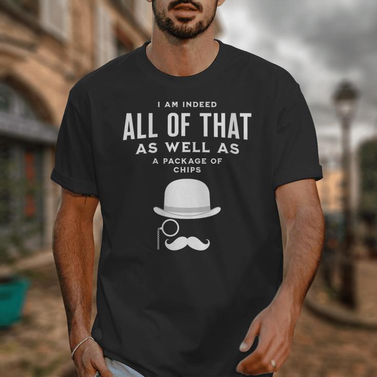 All Of That Bag Chips 1990s Nostalgia Saying British Unisex T-Shirt
