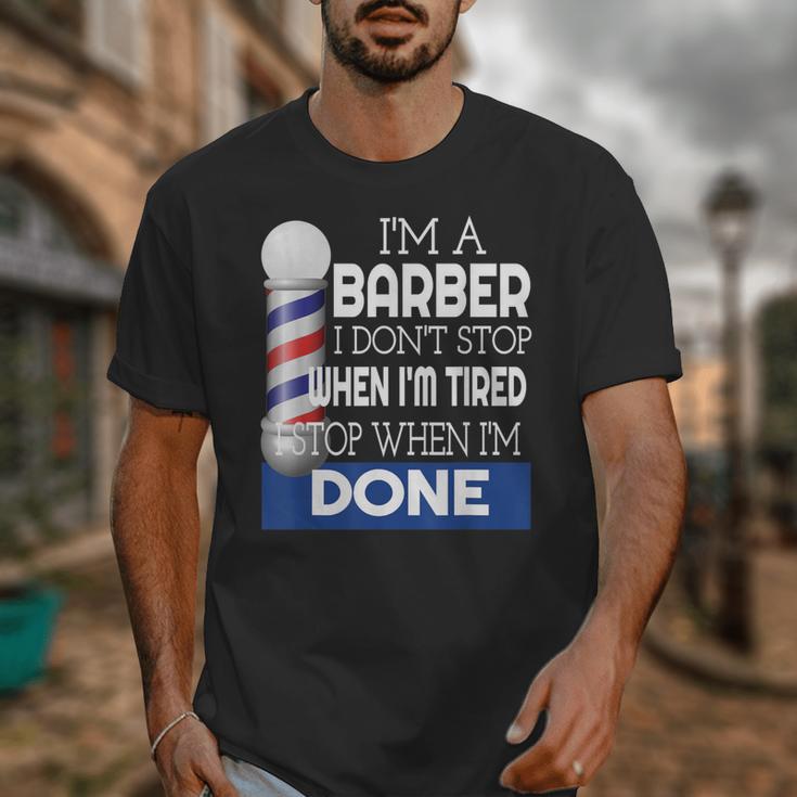Barber Stylist Barber College Graduation Unisex T-Shirt