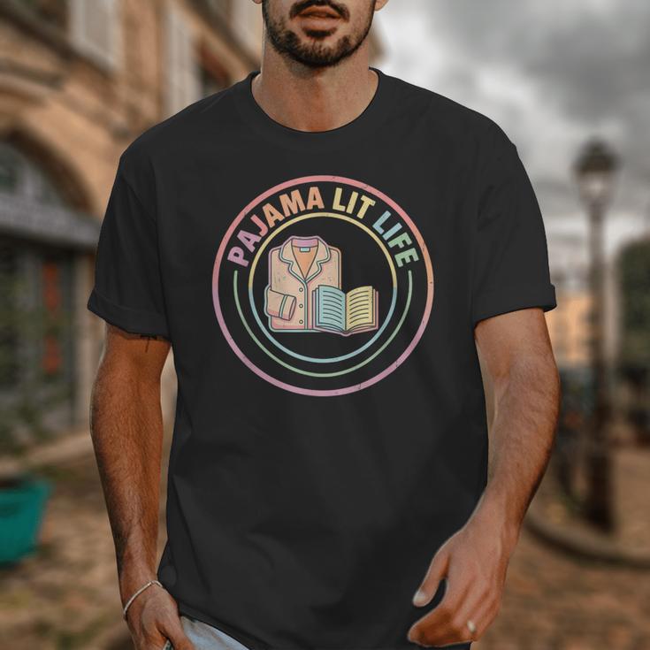 Bedtime Book Lover Reading Pajamas Unisex T-Shirt